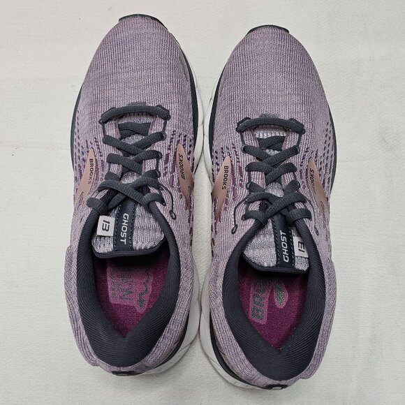Brooks Ghost 13 1203381B550 Purple Running Shoes Sneakers Women's Size 6.5B - Picture 6 of 11
